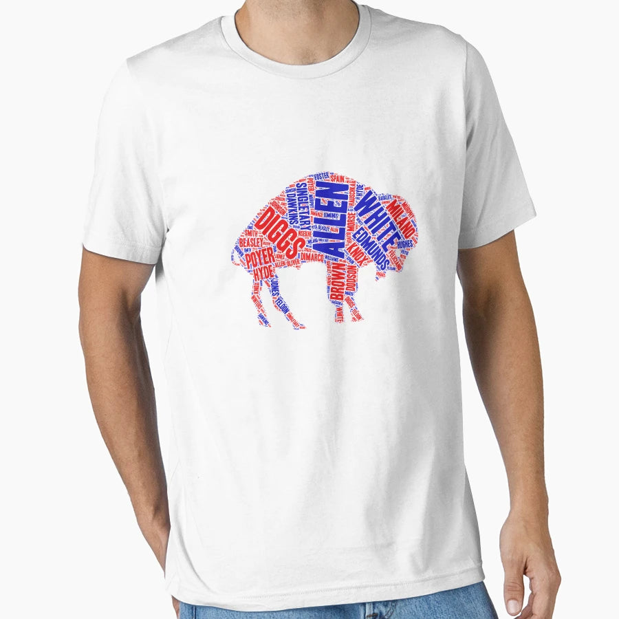 Buffalo Player Names T-Shirt - Graphic Print Men Women - T-Shirt, Sweatshirt, Hoodie