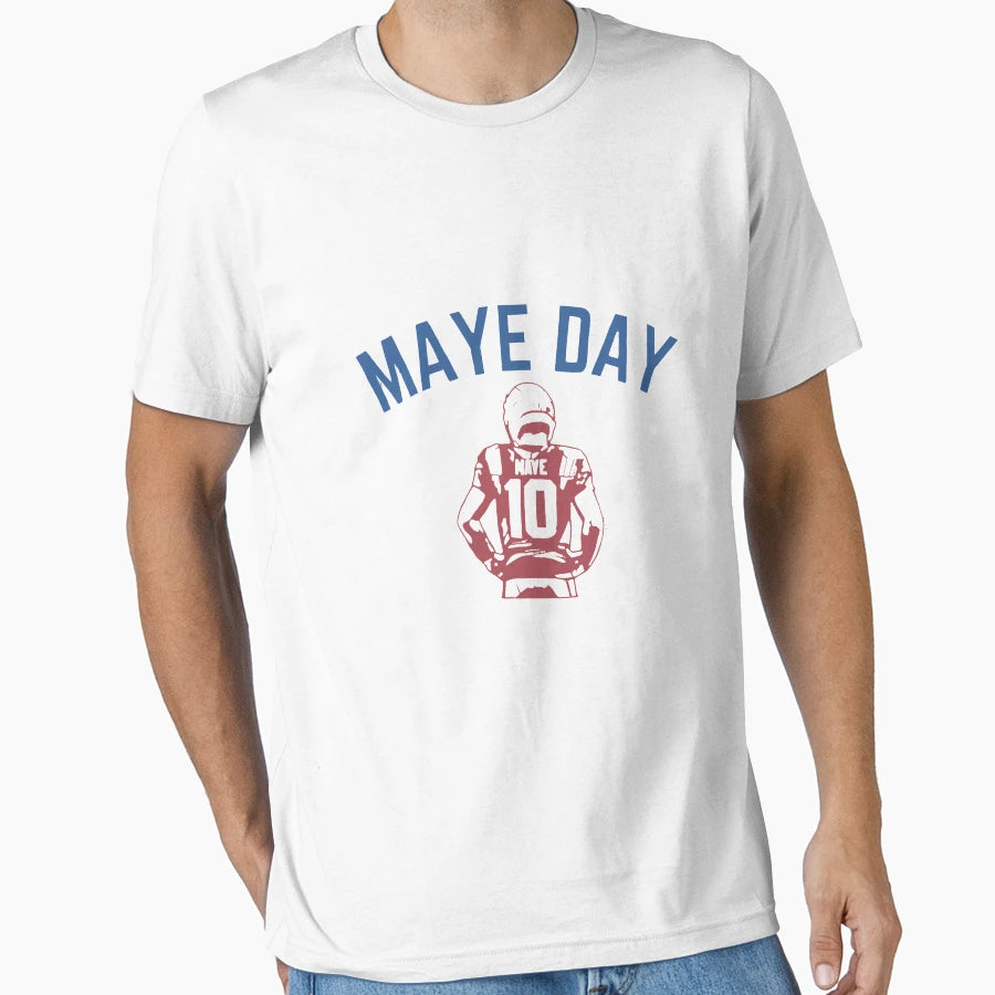 Drake Maye Day New England Patriots T-Shirt - Fun Novelty Design Unisex - T-Shirt, Sweatshirt, Hoodie