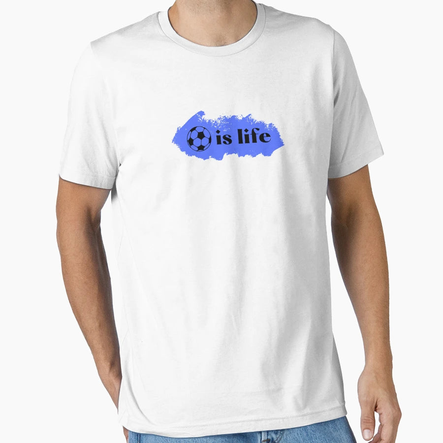Football Is Life T-Shirt - Aesthetic Graphic for Adults - T-Shirt, Sweatshirt, Hoodie