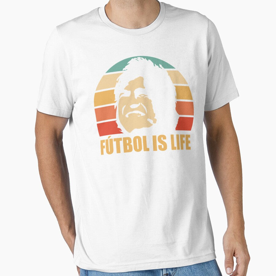 FUTBOL IS LIFE Essential by NikitaHeidenr - Adult & Kids T-Shirts, Sweatshirts & Hoodies apparel design preview 1