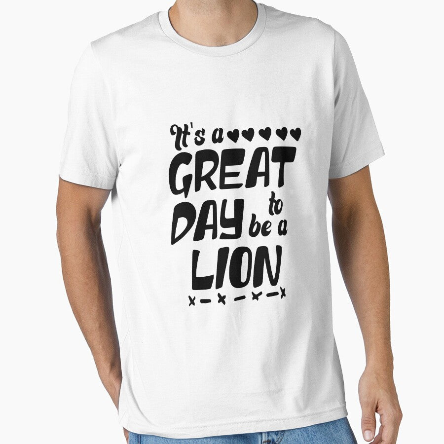 School Spirit It's a Great Day to Be Lion Teacher - Adult & Kids T-Shirts, Sweatshirts & Hoodies apparel design preview 1