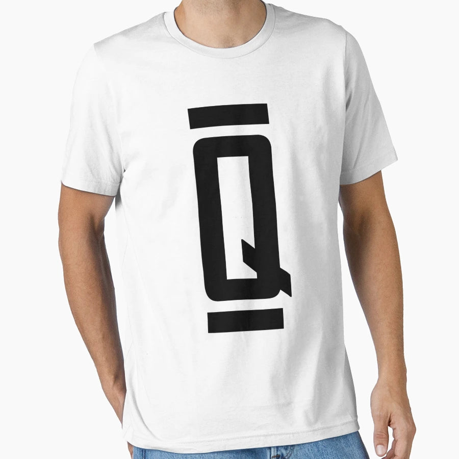 Letter Q T-Shirt - Aesthetic Graphic for Adults - T-Shirt, Sweatshirt, Hoodie