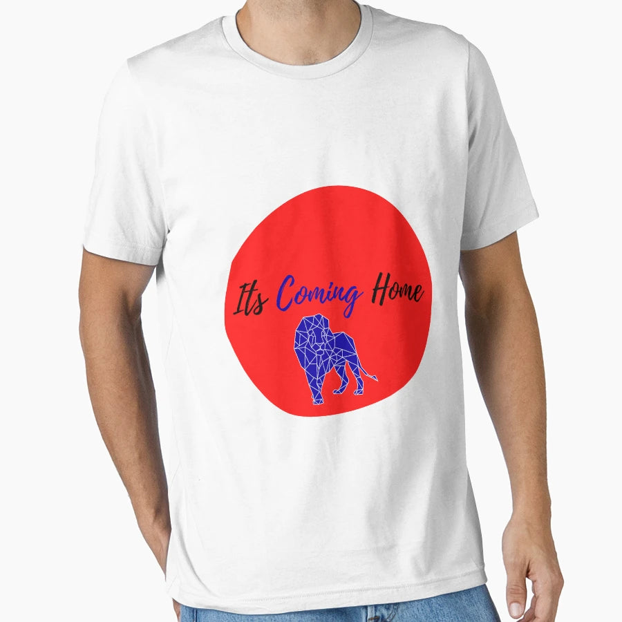 Its Coming Home Footballs Coming Home T-Shirt - Custom Art Print Men Women - T-Shirt, Sweatshirt, Hoodie