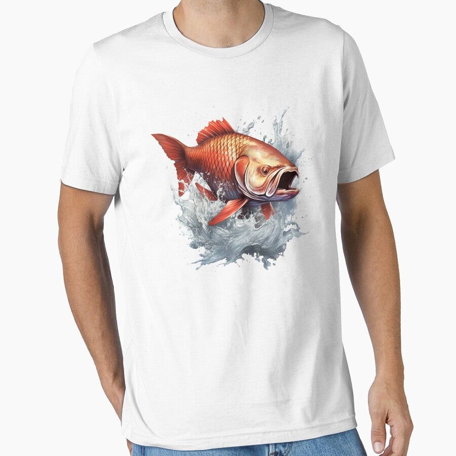 Goldfish by JansenGS - Adult & Kids T-Shirts, Sweatshirts & Hoodies apparel design preview 1