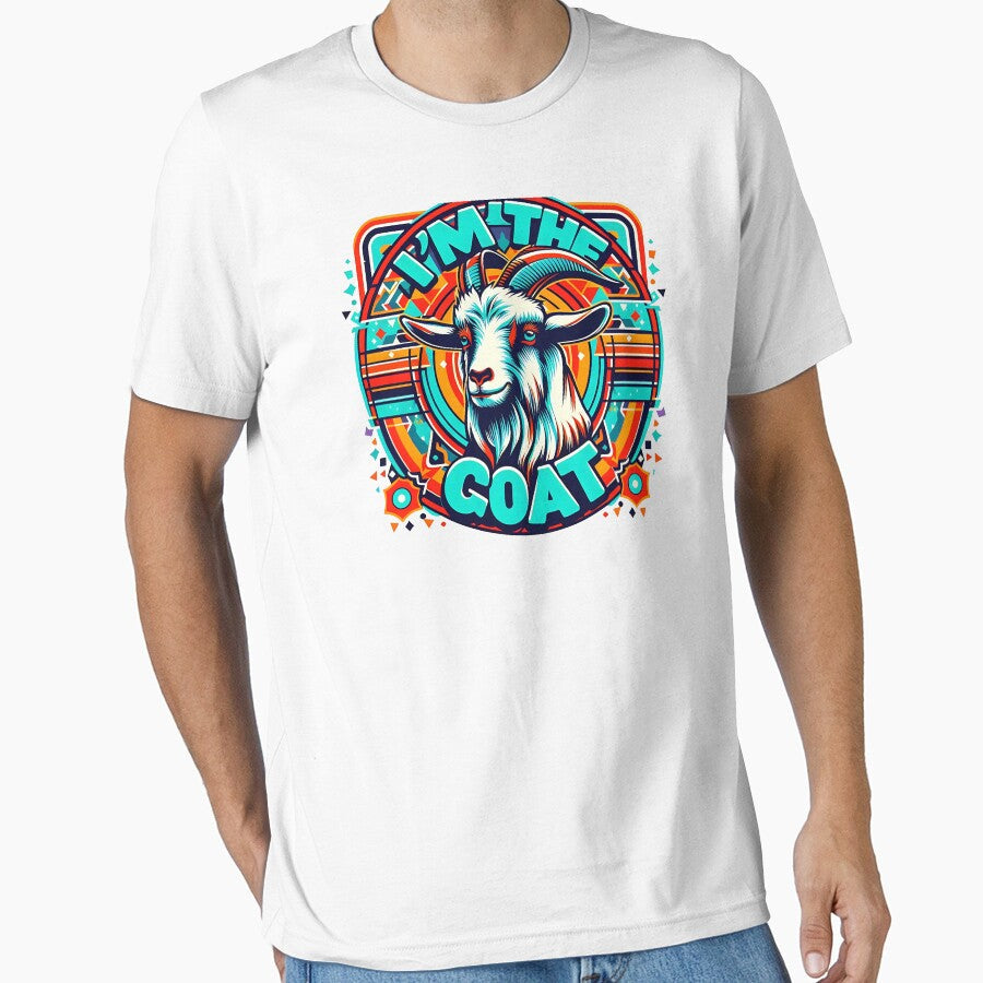 I'm the GOAT by Hirokaa - Adult & Kids T-Shirts, Sweatshirts & Hoodies apparel design preview 1