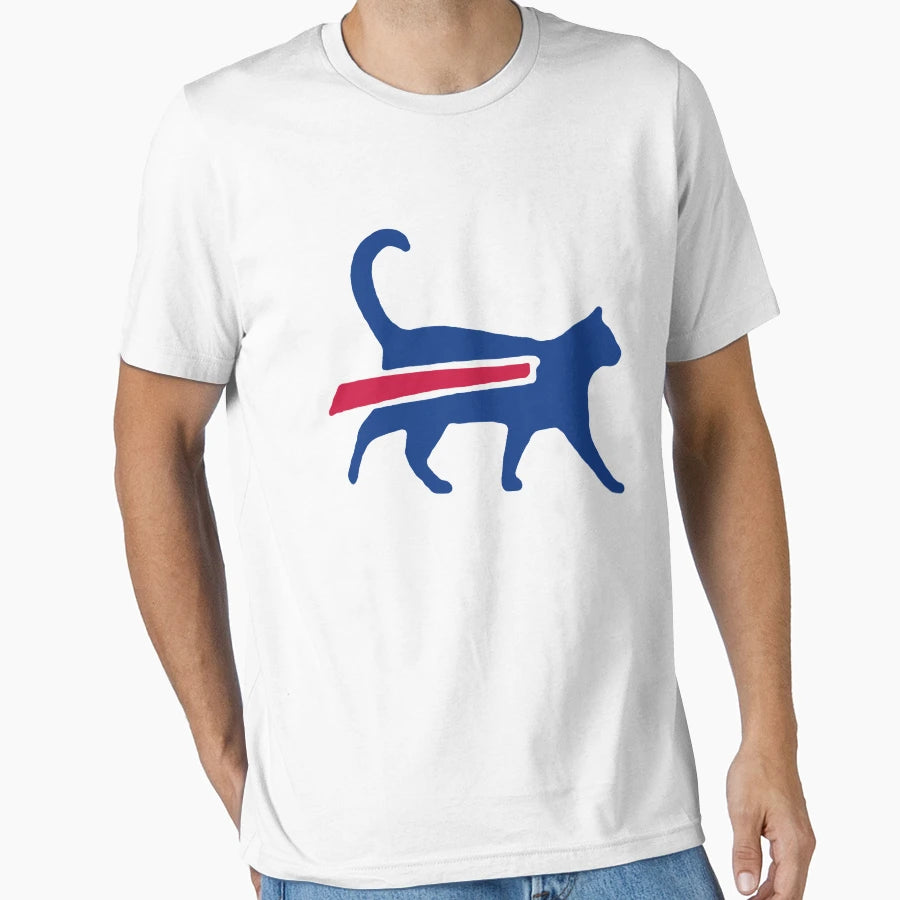 Cat Bills Is Buffalo Bills Funny Meme T-Shirt - Streetwear Style Unisex - T-Shirt, Sweatshirt, Hoodie