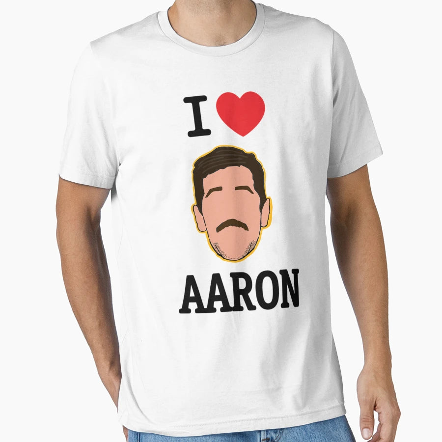 I Love Aaron T-Shirt - Novelty Apparel Unisex - T-Shirt, Sweatshirt, Hoodie