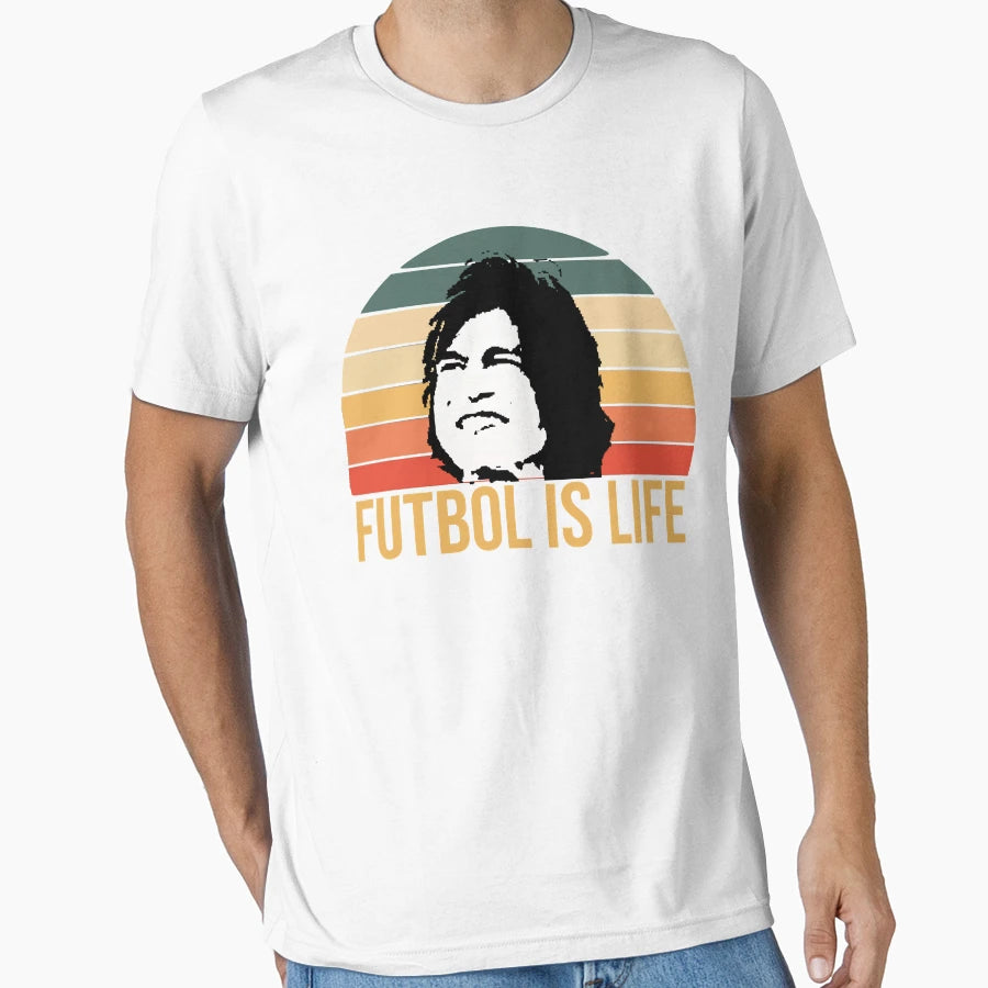Who Love Futbol Old Birthday Is Life T-Shirt - Custom Art Print Men Women - T-Shirt, Sweatshirt, Hoodie