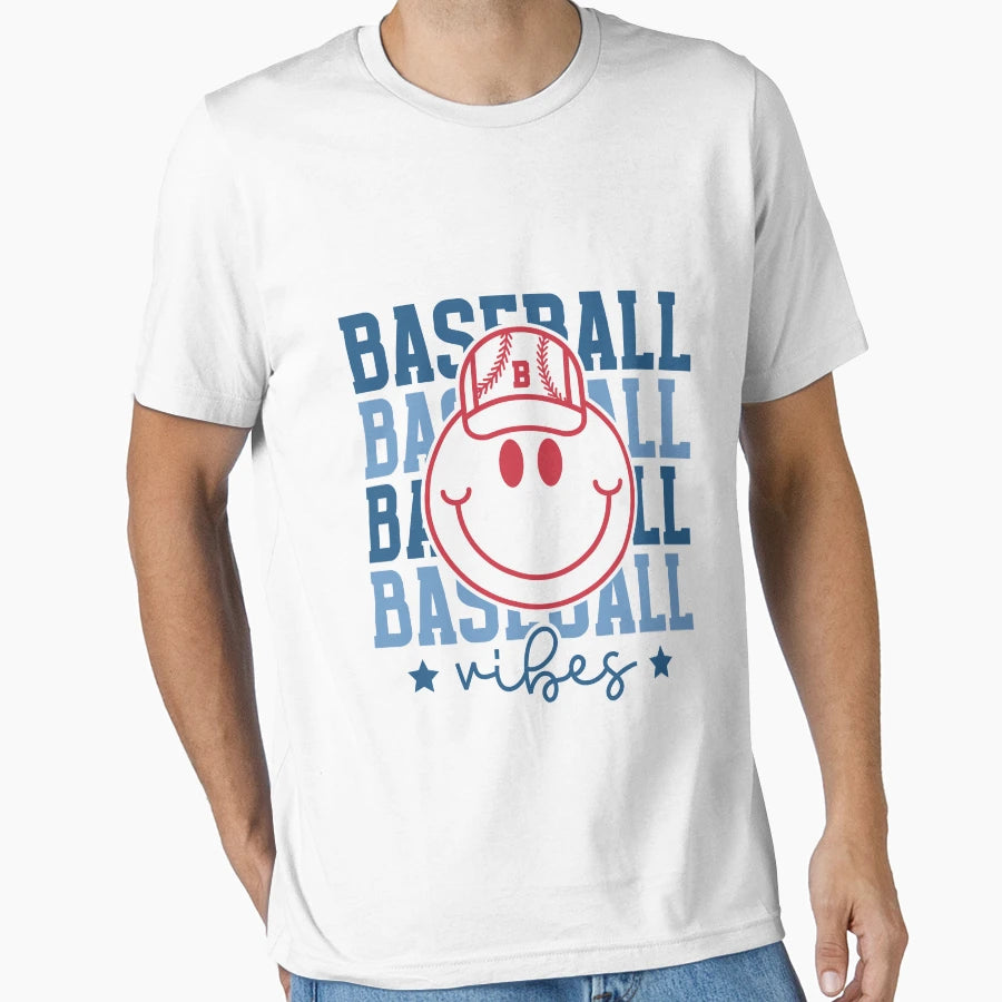 I Love Baseball Sideline Social Club T-Shirt - Minimalist Print for Adults - T-Shirt, Sweatshirt, Hoodie