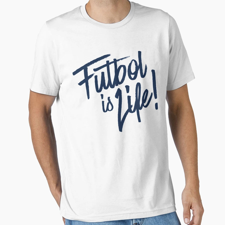 Birthday Futbol Is Lif World T-Shirt - Novelty Apparel for Adults - T-Shirt, Sweatshirt, Hoodie