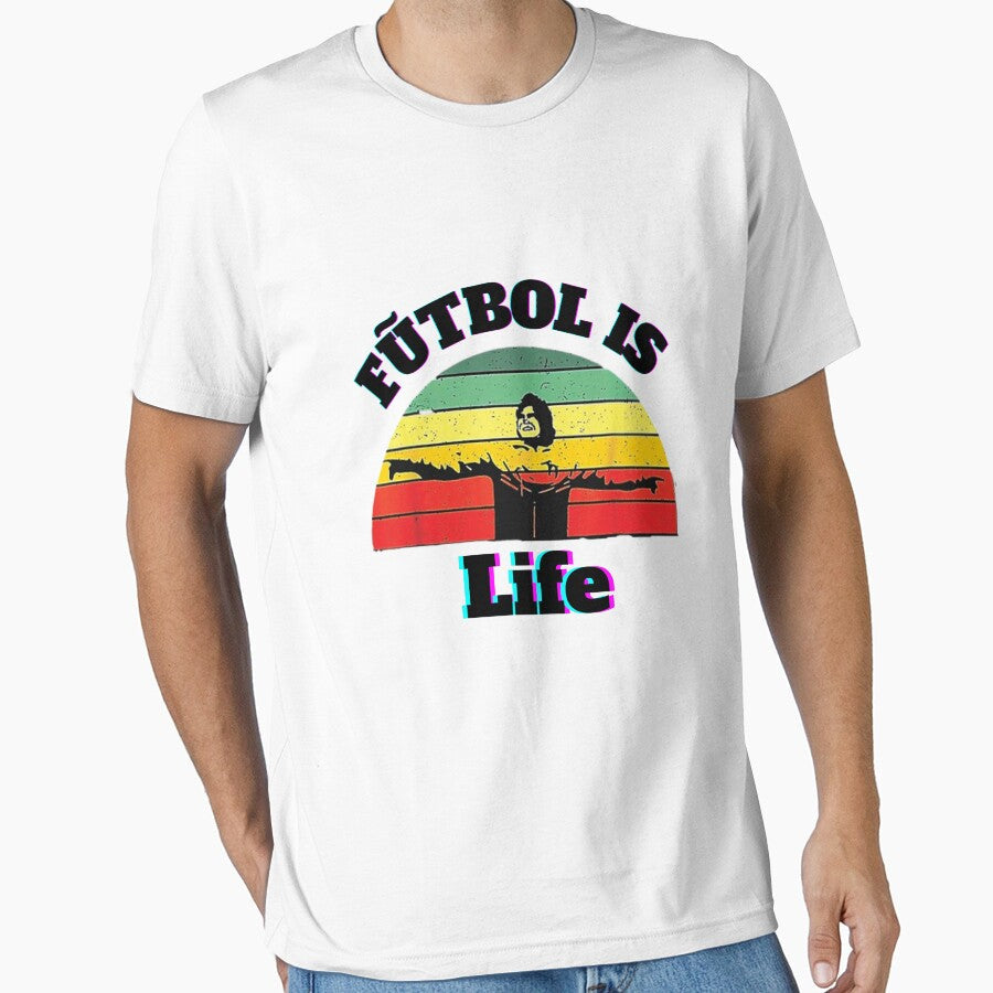 Futbol is Life by MedhO - Adult & Kids T-Shirts, Sweatshirts & Hoodies apparel design preview 1