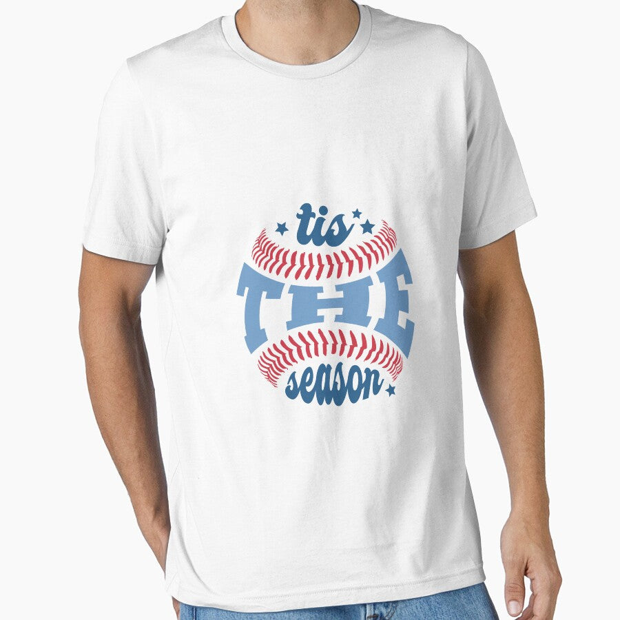 Tis the season Baseball Sideline Social Club, - Adult & Kids T-Shirts, Sweatshirts & Hoodies apparel design preview 1