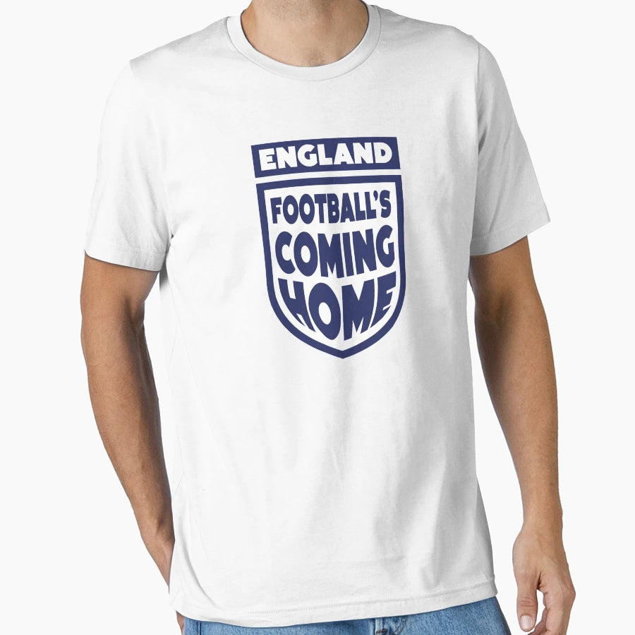 Footballs Coming Home T-Shirt - Custom Art Print Men Women - T-Shirt, Sweatshirt, Hoodie