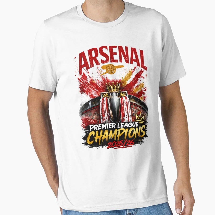 Arsenal Champions League Final 2026 T-Shirt - Graphic Print Men Women - T-Shirt, Sweatshirt, Hoodie