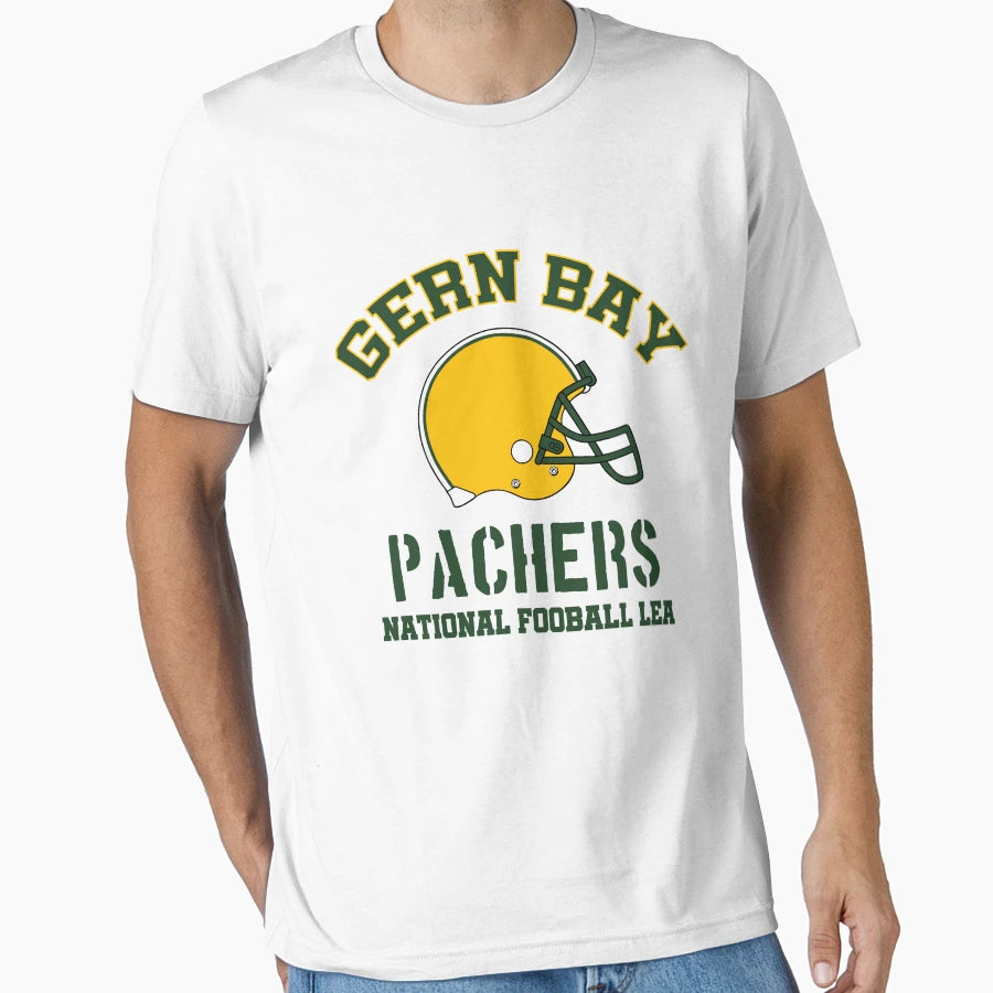 Gern Bay Pachers National Fooball Lea T-Shirt - Graphic Print for Adults - T-Shirt, Sweatshirt, Hoodie