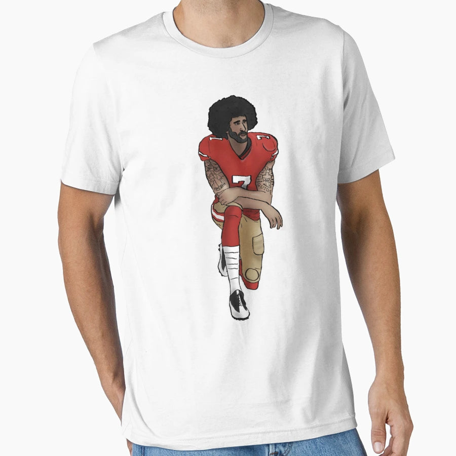 Colin Kaepernick T-Shirt - Minimalist Print Unisex - T-Shirt, Sweatshirt, Hoodie