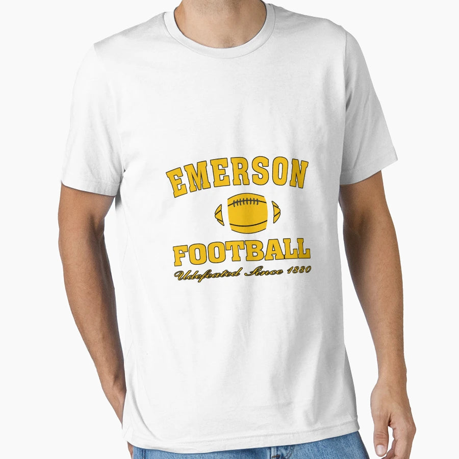Emerson Football Undefeated College T-Shirt - Graphic Print Unisex - T-Shirt, Sweatshirt, Hoodie