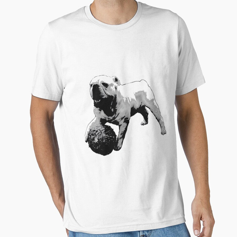 Dog playing soccer by zabanakobikic - Adult & Kids T-Shirts, Sweatshirts & Hoodies apparel design preview 1