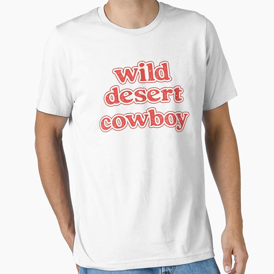Wild Desert Cowboy by Fives55 - Adult & Kids T-Shirts, Sweatshirts & Hoodies apparel design preview 1