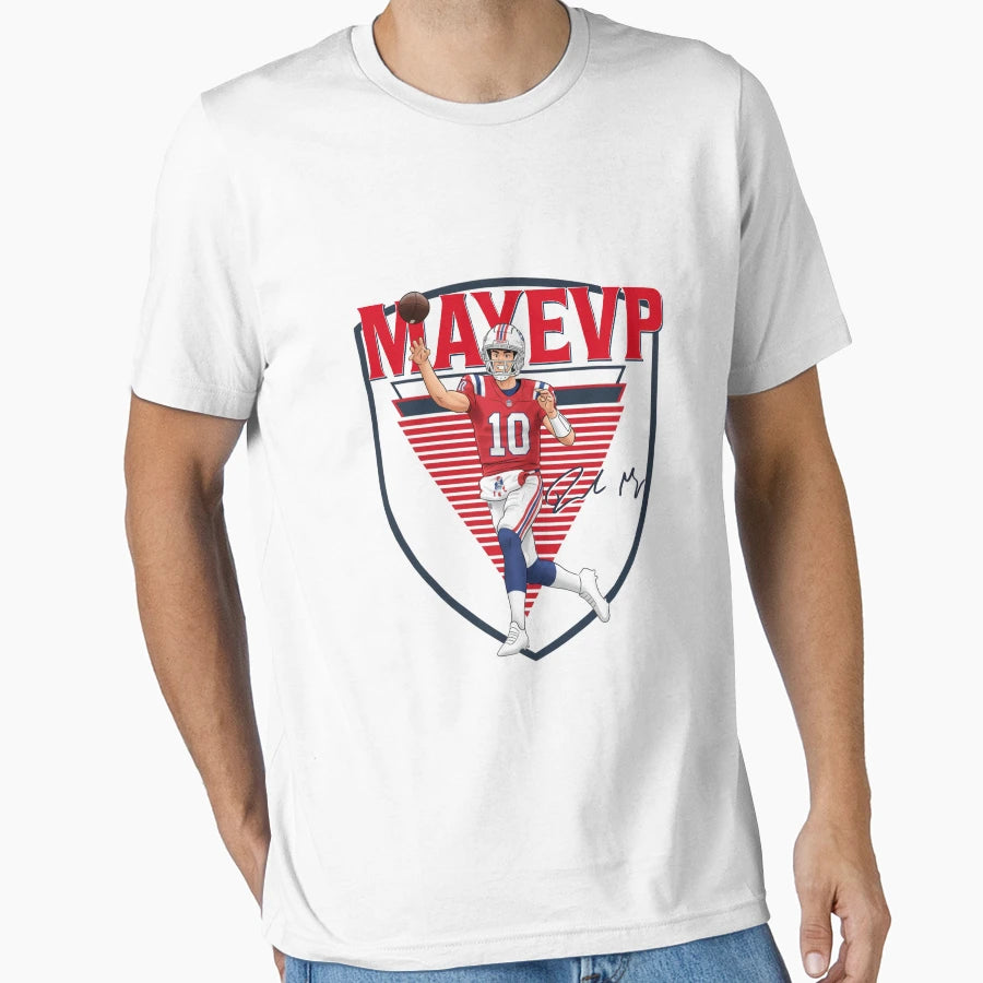 Maye Vp Drake Maye Mvp T-Shirt - Graphic Print Unisex - T-Shirt, Sweatshirt, Hoodie