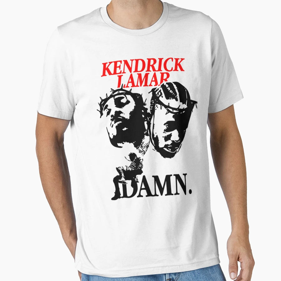 Retroism Kendrick Lamar Silhouette Head T-Shirt - Unique Graphic for Adults - T-Shirt, Sweatshirt, Hoodie