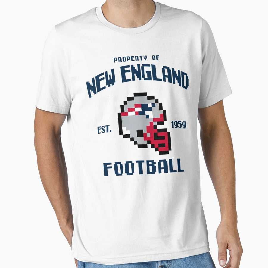 Property New England Patriots T-Shirt - Aesthetic Graphic for Adults - T-Shirt, Sweatshirt, Hoodie