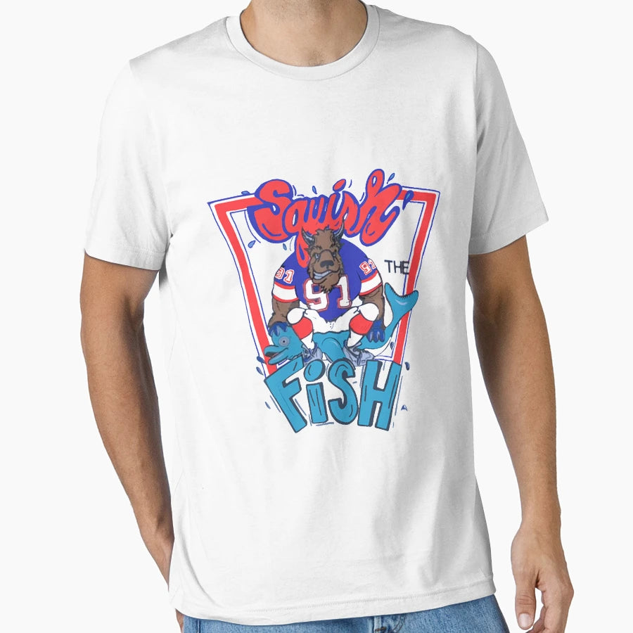 Squish Fish Ii T-Shirt - Custom Art Print Men Women - T-Shirt, Sweatshirt, Hoodie