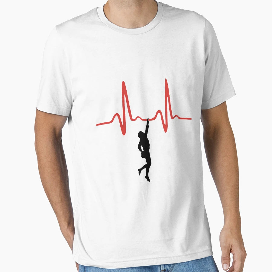 Climbing T-Shirt - Aesthetic Graphic Men Women - T-Shirt, Sweatshirt, Hoodie