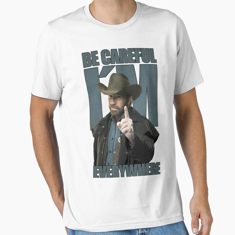 Chuck Norris T-Shirt - Custom Art Print Men Women - T-Shirt, Sweatshirt, Hoodie