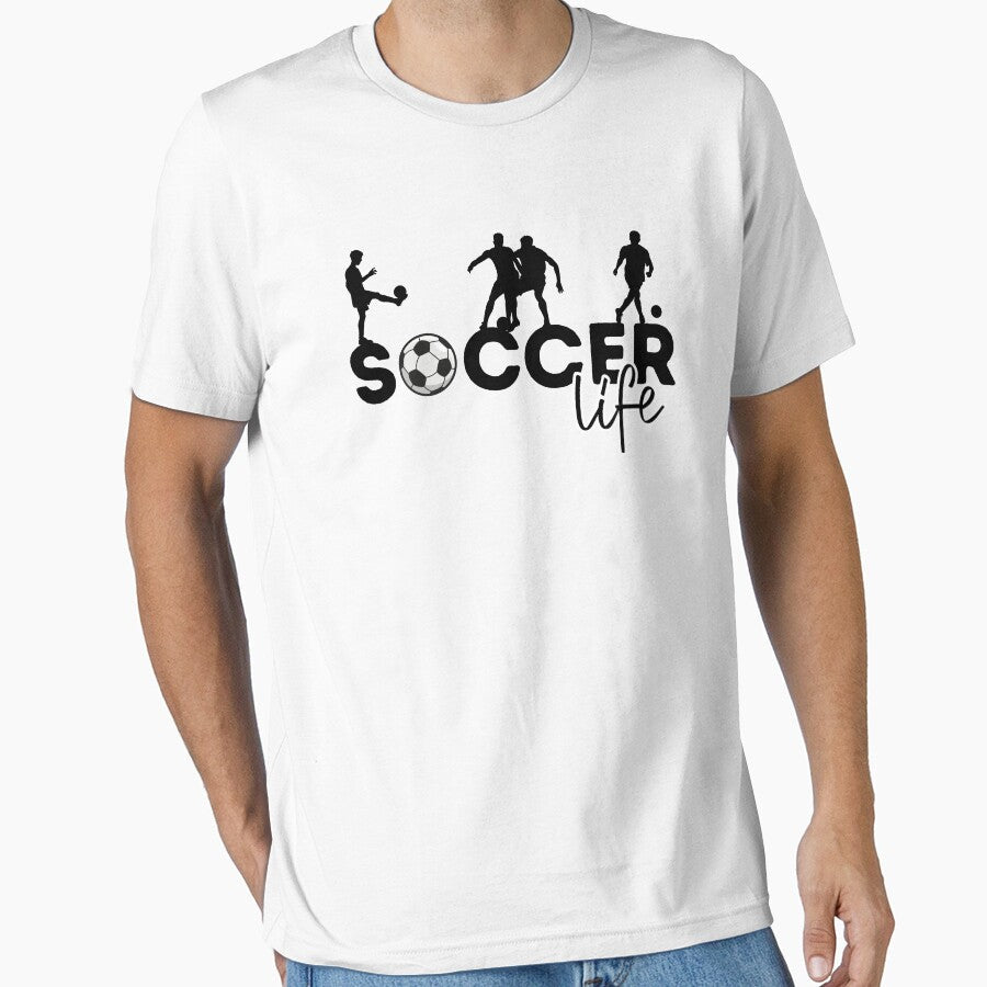 Soccer Life, Football by Jakarprint - Adult & Kids T-Shirts, Sweatshirts & Hoodies apparel design preview 1