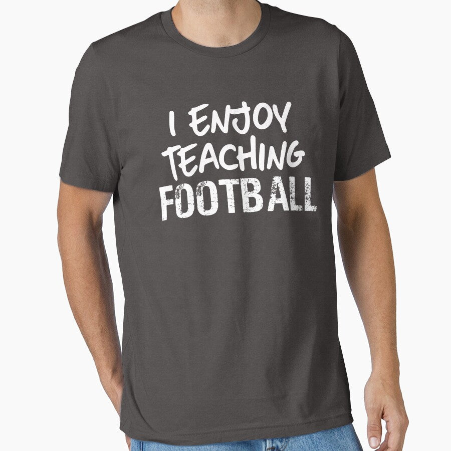 I Enjoy Teaching Football-Football world cup 2018 by - Adult & Kids T-Shirts, Sweatshirts & Hoodies apparel design preview 1
