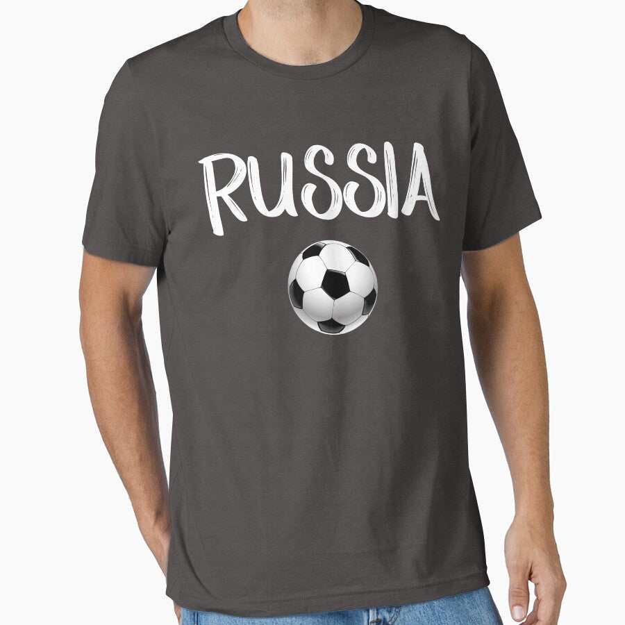 Russia-Football World Cup-2018 by Al Collections - Adult & Kids T-Shirts, Sweatshirts & Hoodies apparel design preview 1