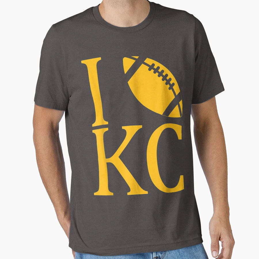 Sunday Funday I Love Kansas City T-Shirt - Aesthetic Graphic Men Women - T-Shirt, Sweatshirt, Hoodie