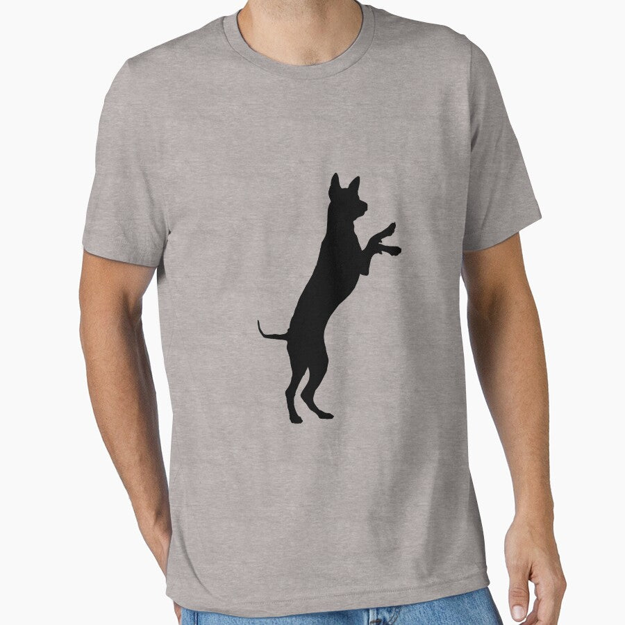 Entlebucher mountain dog silhouette by mishamisha - Adult & Kids T-Shirts, Sweatshirts & Hoodies apparel design preview 1