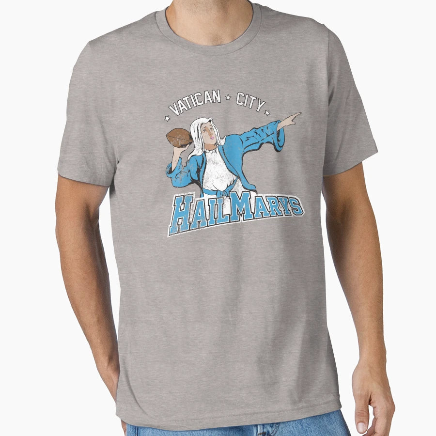 Vatican City Hailmarys T-Shirt - Unique Graphic for Adults - T-Shirt, Sweatshirt, Hoodie