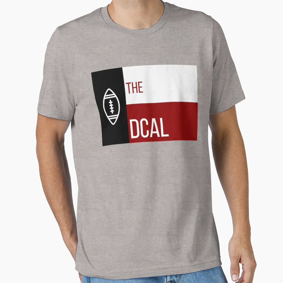 Dcal Flag Logo T-Shirt - Casual Everyday Wear Men Women - T-Shirt, Sweatshirt, Hoodie