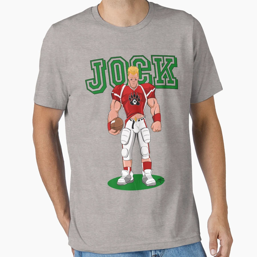 Jock T-Shirt - Fun Novelty Design for Adults - T-Shirt, Sweatshirt, Hoodie