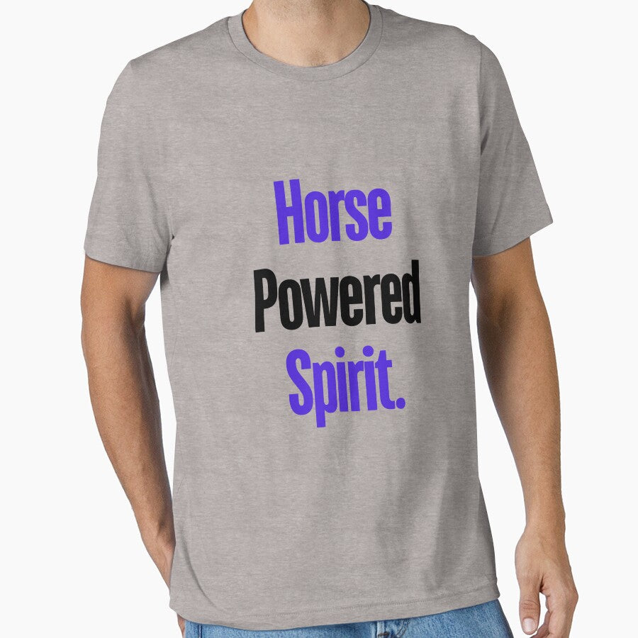 Horse-Powered Spirit by ladylalitafanta - Adult & Kids T-Shirts, Sweatshirts & Hoodies apparel design preview 1