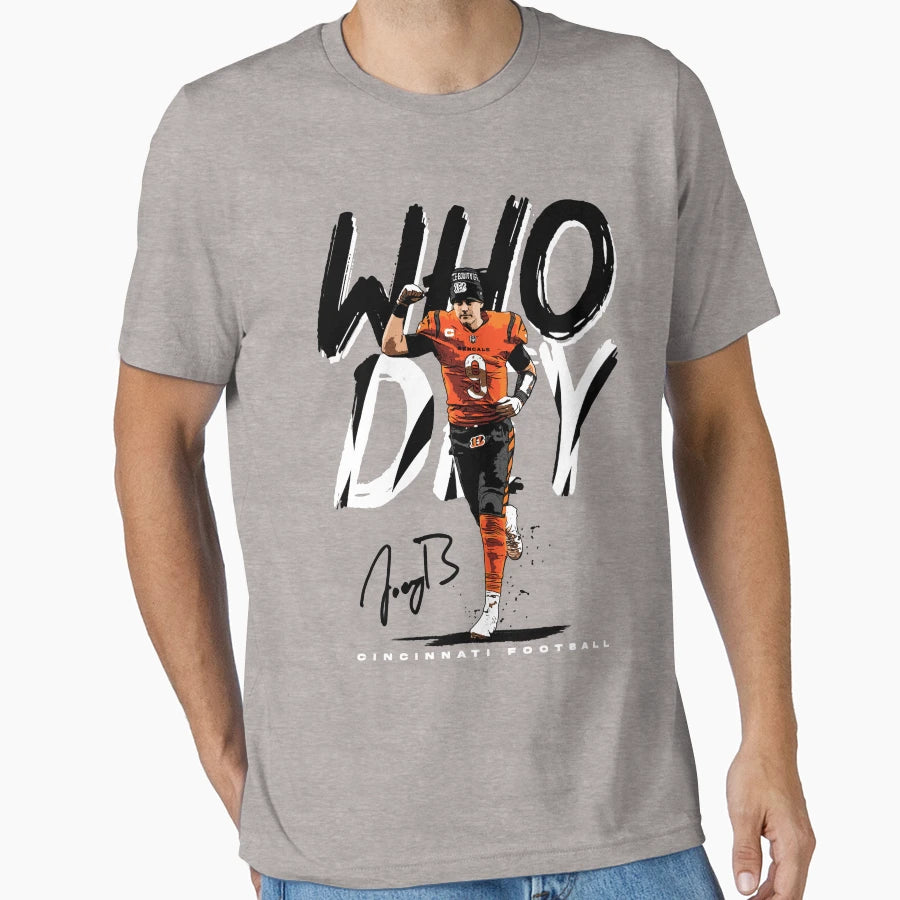 Who Dey T-Shirt - Graphic Print Unisex - T-Shirt, Sweatshirt, Hoodie