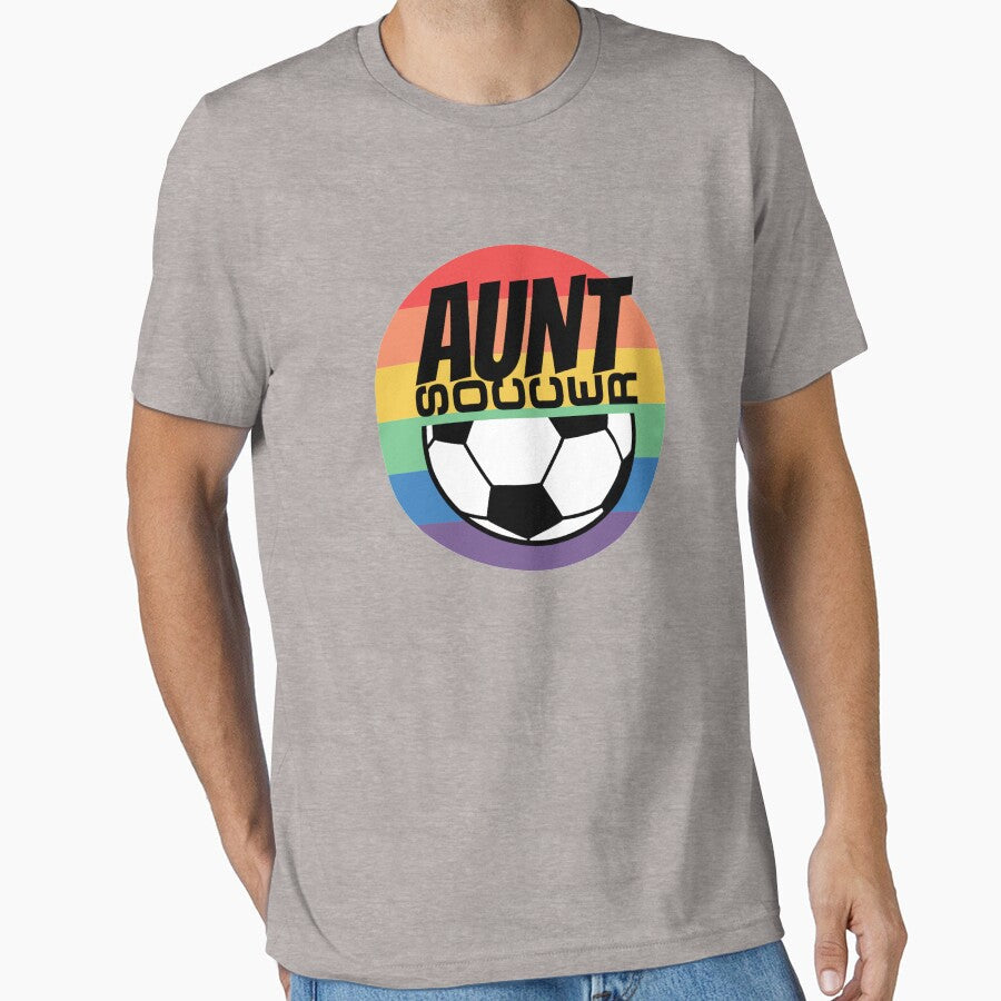 Soccer Aunt by biwdrawing - Adult & Kids T-Shirts, Sweatshirts & Hoodies apparel design preview 1
