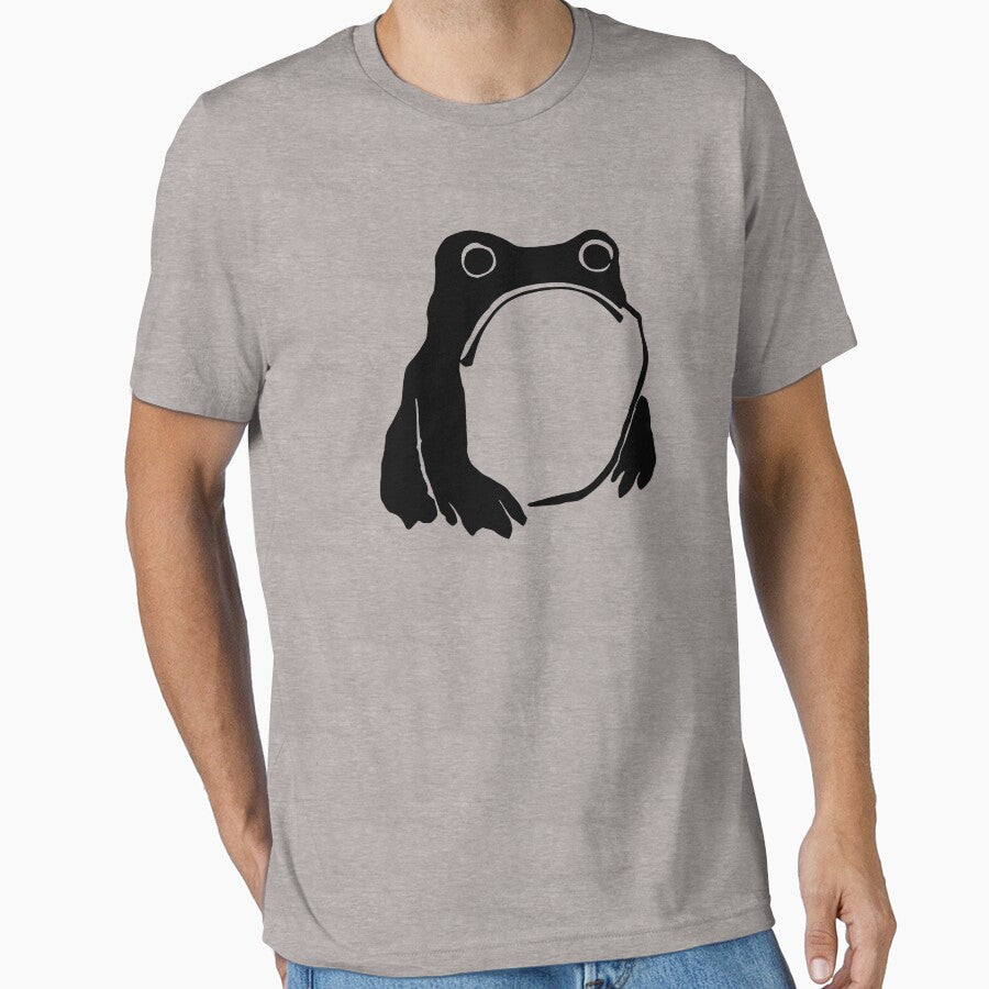Cut to the Grump: Matsumotos Transparent Frog Vibes - Adult & Kids T-Shirts, Sweatshirts & Hoodies apparel design preview 1