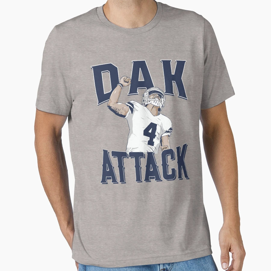 Dak Attack T-Shirt - Graphic Print Unisex - T-Shirt, Sweatshirt, Hoodie