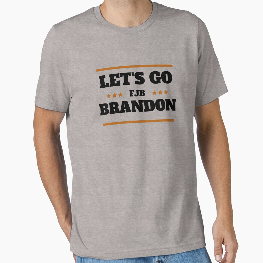 Lets Go Brandon T-Shirt - Minimalist Print Men Women - T-Shirt, Sweatshirt, Hoodie