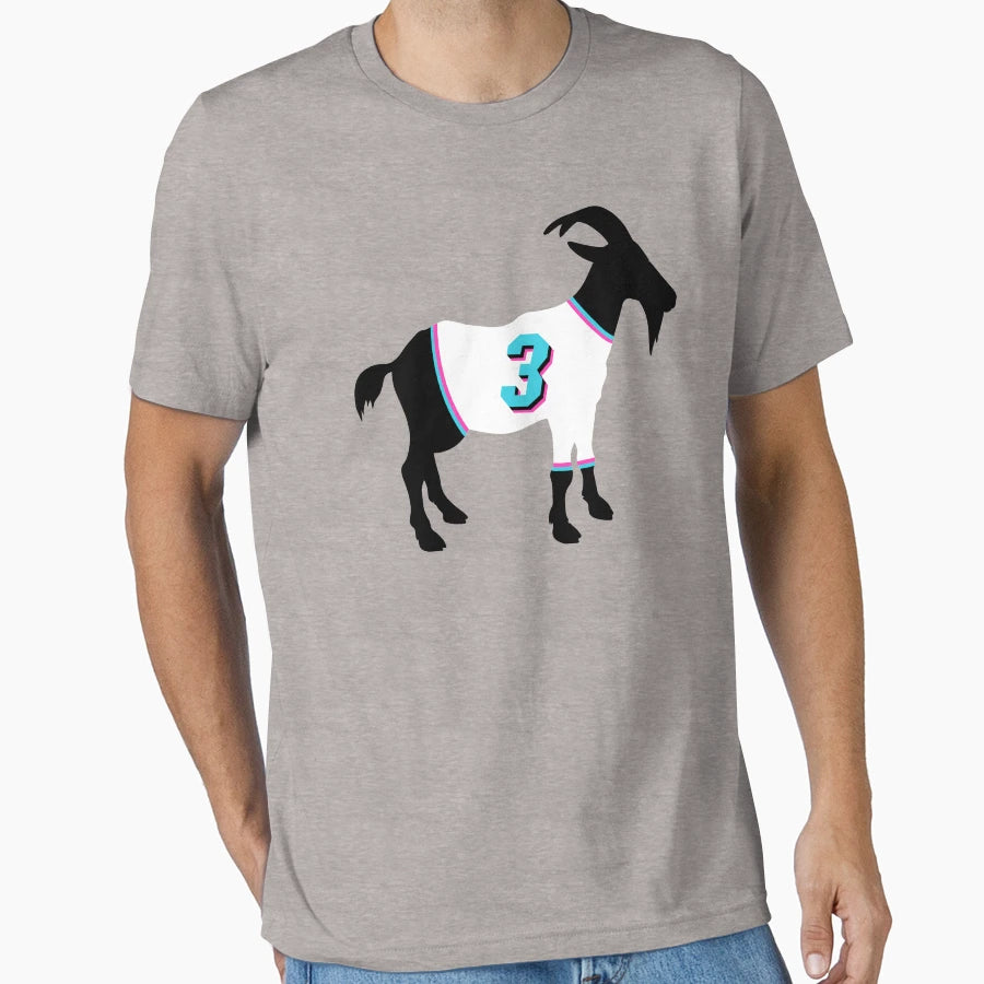 Dwyane Wade Goat T-Shirt - Casual Everyday Wear Men Women - T-Shirt, Sweatshirt, Hoodie