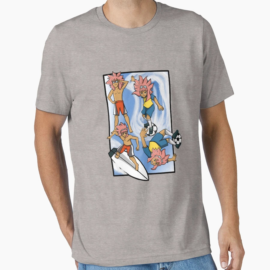 Harley Kane Inazuma Eleven T-Shirt - Fun Novelty Design for Adults - T-Shirt, Sweatshirt, Hoodie