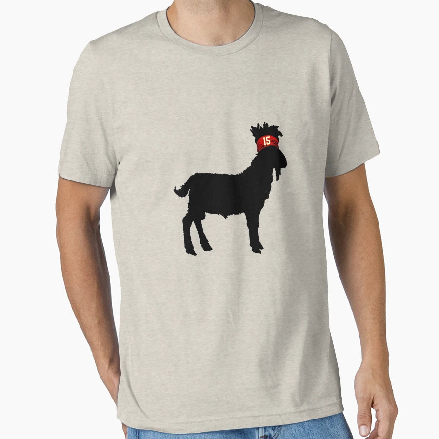 Football Goat Football Goat Magnet T-Shirt - Aesthetic Graphic for Adults - T-Shirt, Sweatshirt, Hoodie