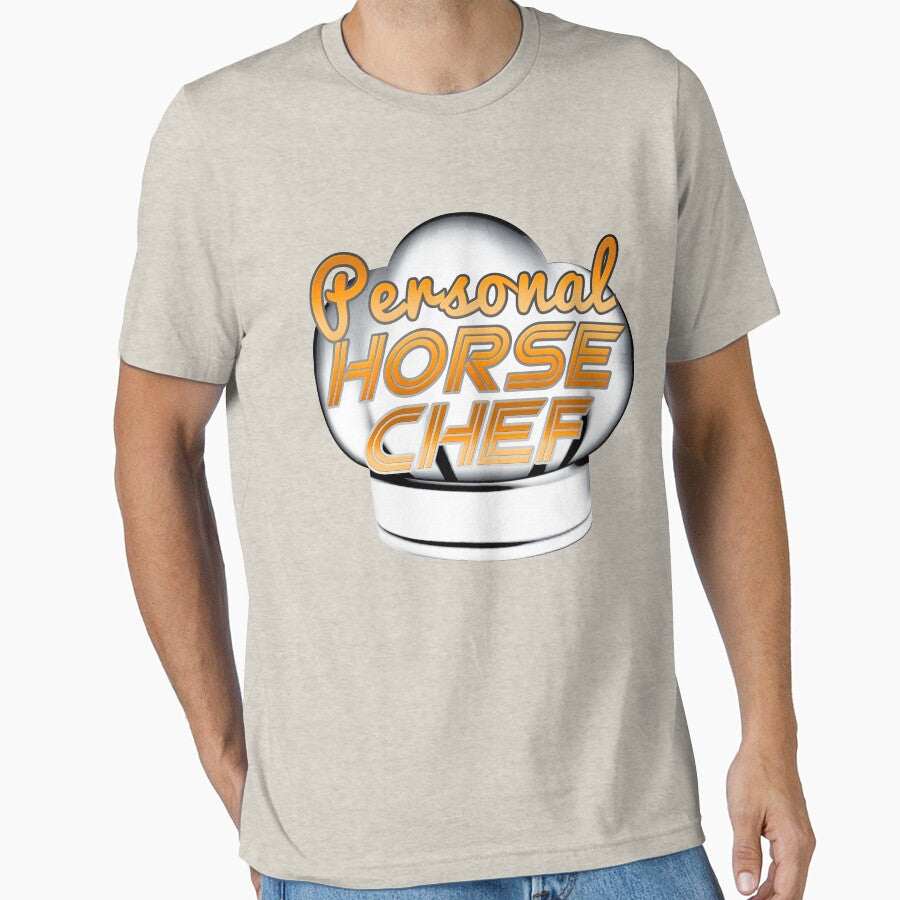 Personal Horse Chef Funny Food by merchhost - Adult & Kids T-Shirts, Sweatshirts & Hoodies apparel design preview 1