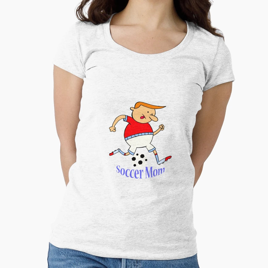 Soccer Mom T-Shirt - Fun Novelty Design for Adults - T-Shirt, Sweatshirt, Hoodie