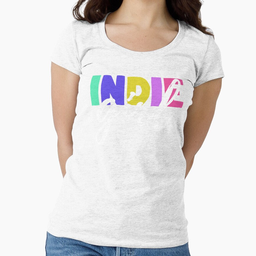 INDIE girl by Lightfield - Adult & Kids T-Shirts, Sweatshirts & Hoodies apparel design preview 1