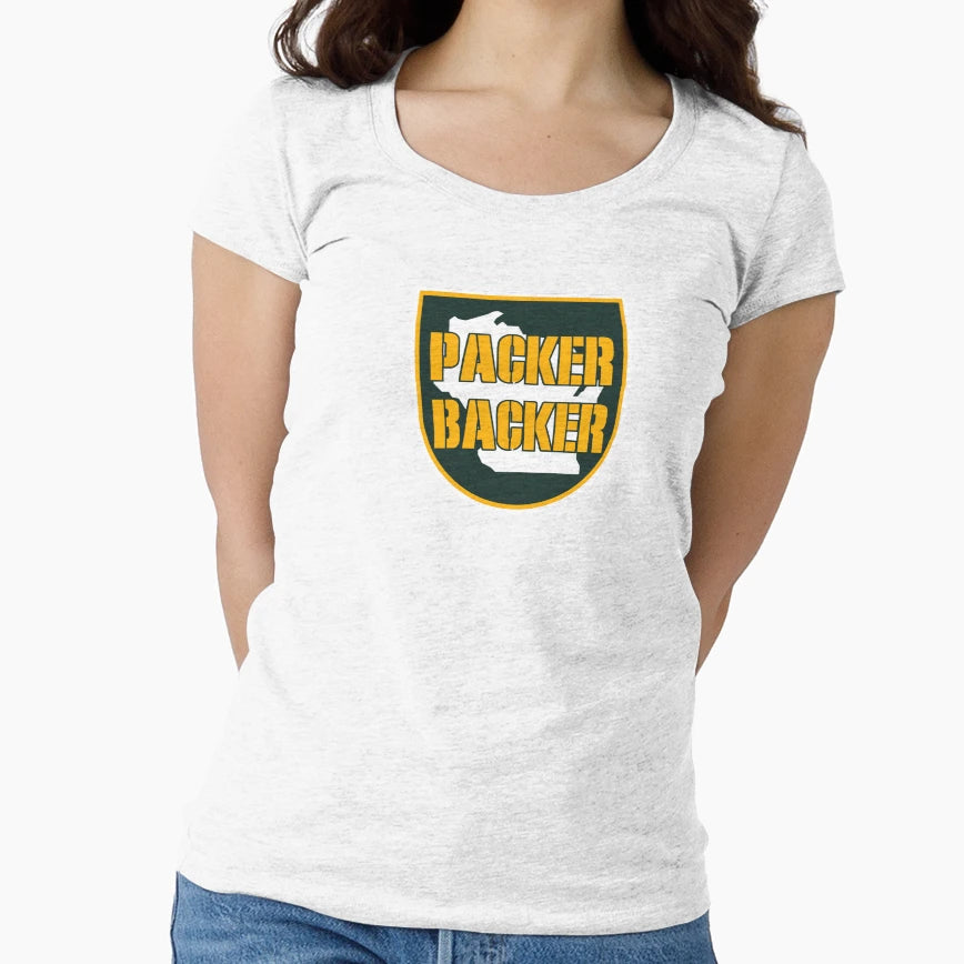 Packer Backer Green Bay T-Shirt - Graphic Print Unisex - T-Shirt, Sweatshirt, Hoodie